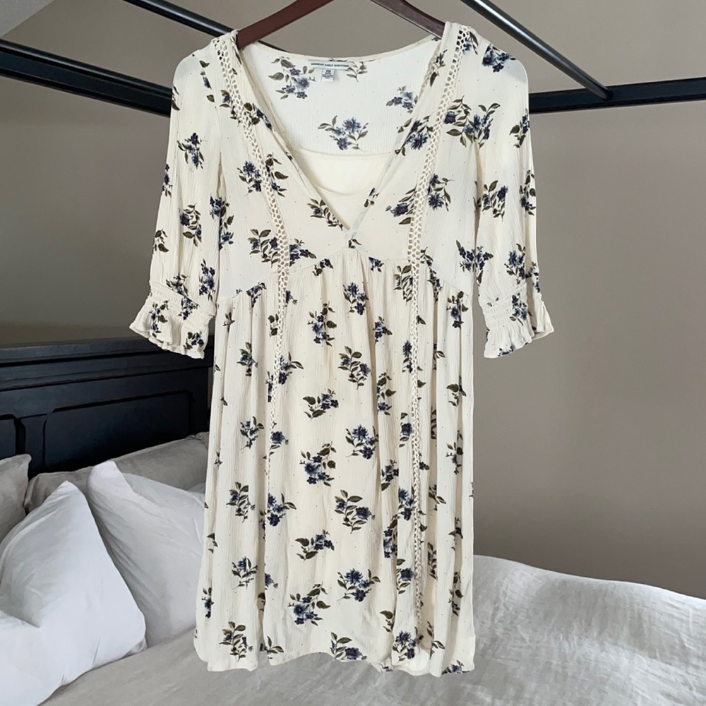 American Eagle 🦅 mini dress with black tights OR tunic. Lovely over leggings.